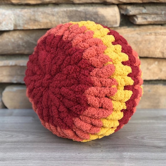 Puff Pillow❤️🧡💛 - Picture 2 of 3